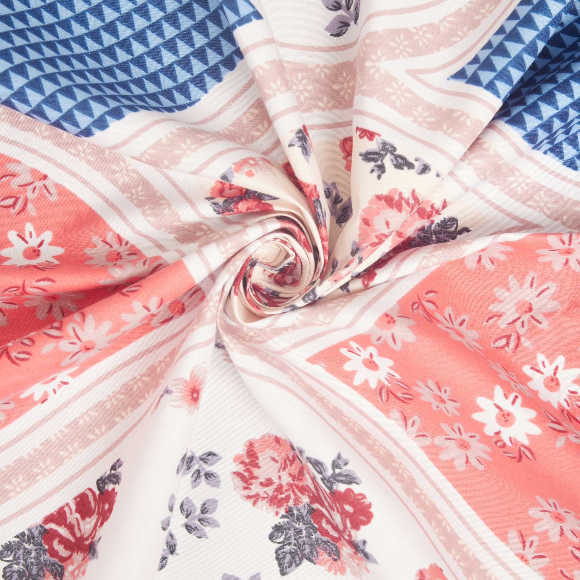 KNOTTING HOME Super Soft Microfiber 120 GSM Bedsheet with Pillow Cover | Printed Bed Sheet Set for Double Bed | Super Soft, Durable Chadar for Bedroom