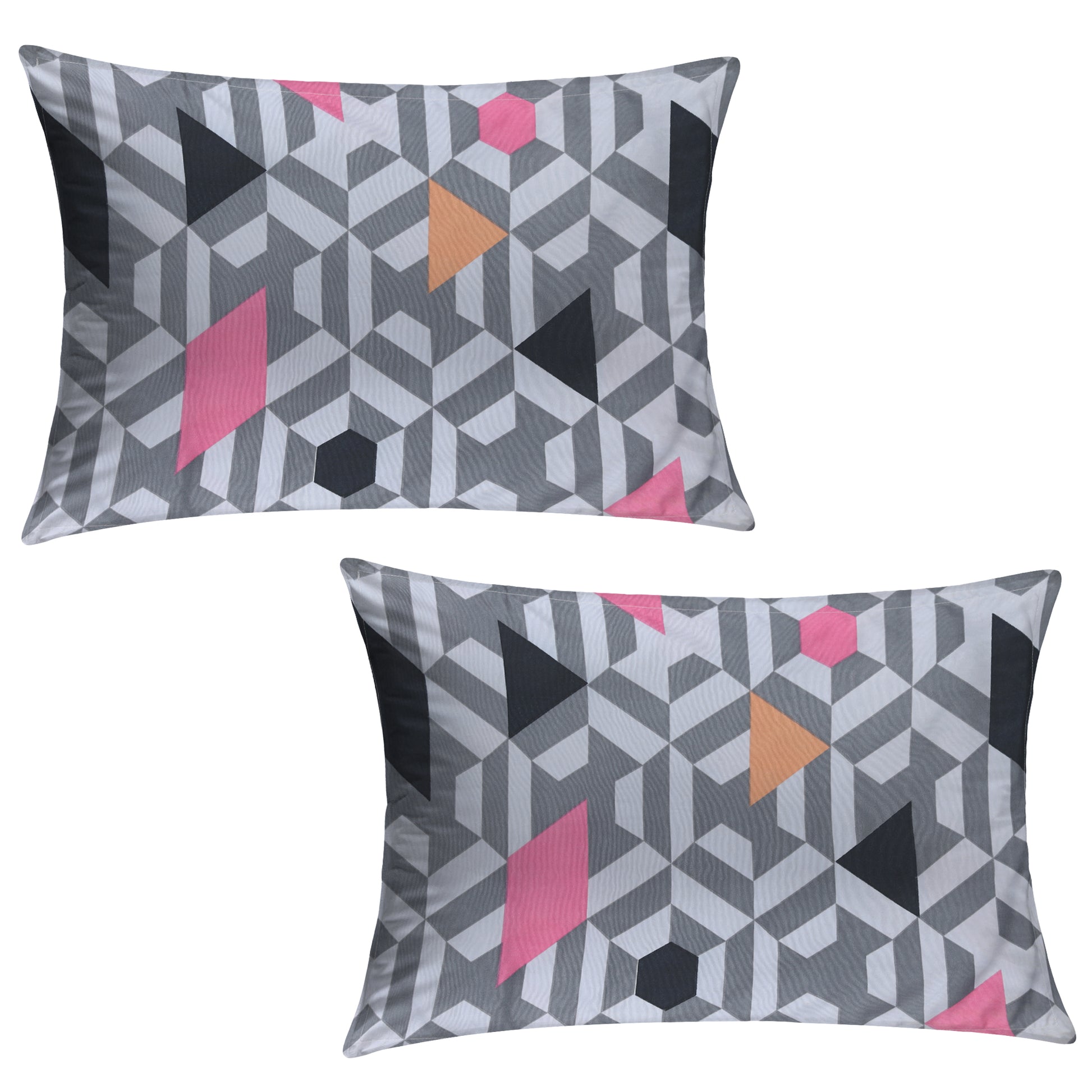 KNOTTING HOME Super Soft Microfiber 120 GSM Bedsheet with Pillow Cover | Printed Bed Sheet Set for Double Bed | Super Soft, Durable Chadar for Bedroom