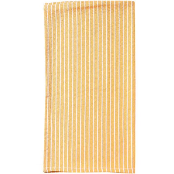 Cotton Kitchen Towels Set of 4 pcs - Absorbent Dish Towels Set |Tea Towels | Geometric Print Yellow Kitchen Dish Towels - Multi Purpose Kitchen Linen,Drying Dish Hand Towels 20x28 inch