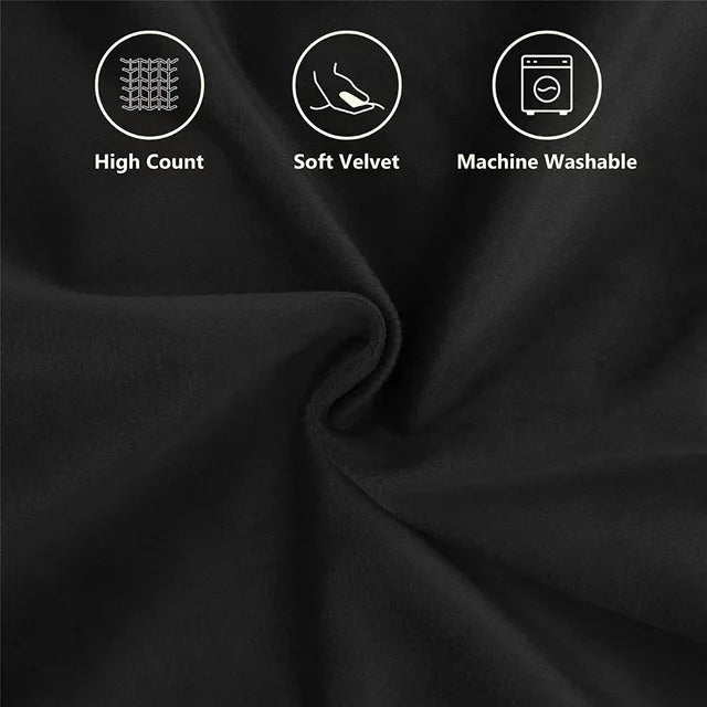 KNOTTING HOME Velvet Pompom Cushion Cover Throw Pillow Covers for Sofa Living Room