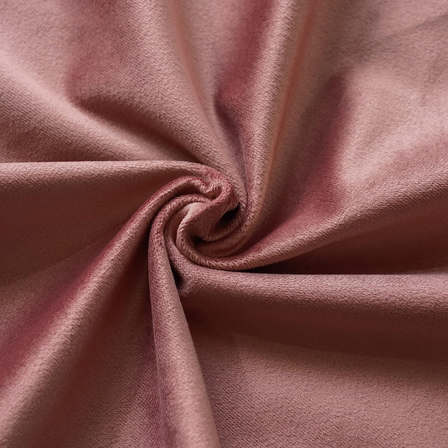 KNOTTING HOME Velvet Decorative Ruffle Cushion Pillow Covers for Sofa Couch and Home decor In Blush Color