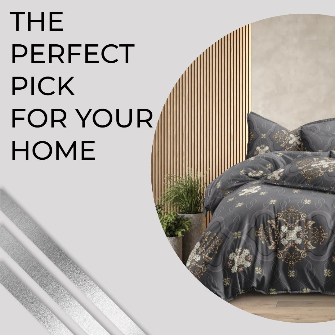 KNOTTING HOME Super Soft Microfiber 120 GSM Bedsheet with Pillow Cover | Printed Bed Sheet Set for Double Bed | Super Soft, Durable Chadar for Bedroom