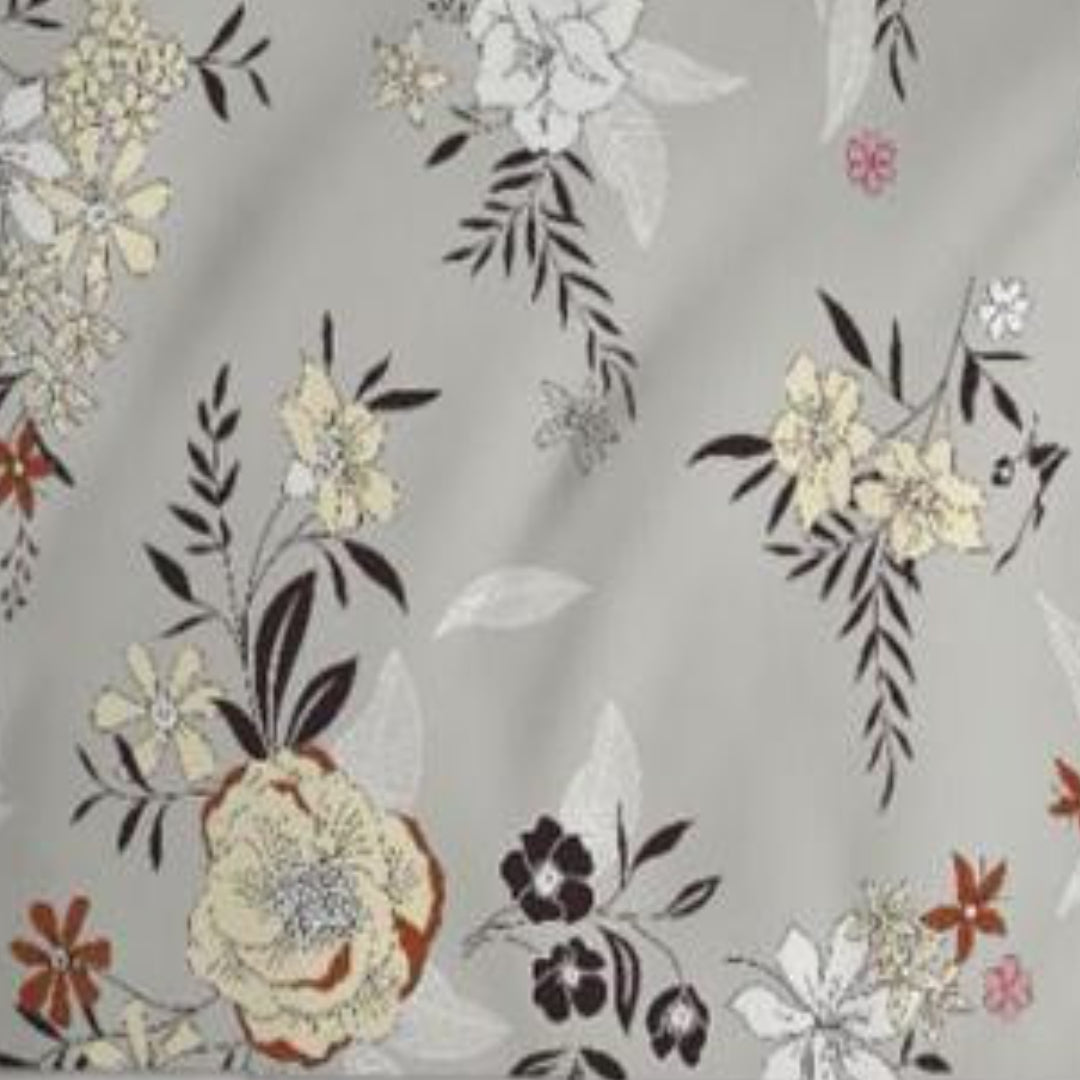 KNOTTING HOME Super Soft Microfiber 120 GSM Bedsheet with Pillow Cover | Printed Bed Sheet Set for Double Bed | Super Soft, Durable Chadar for Bedroom