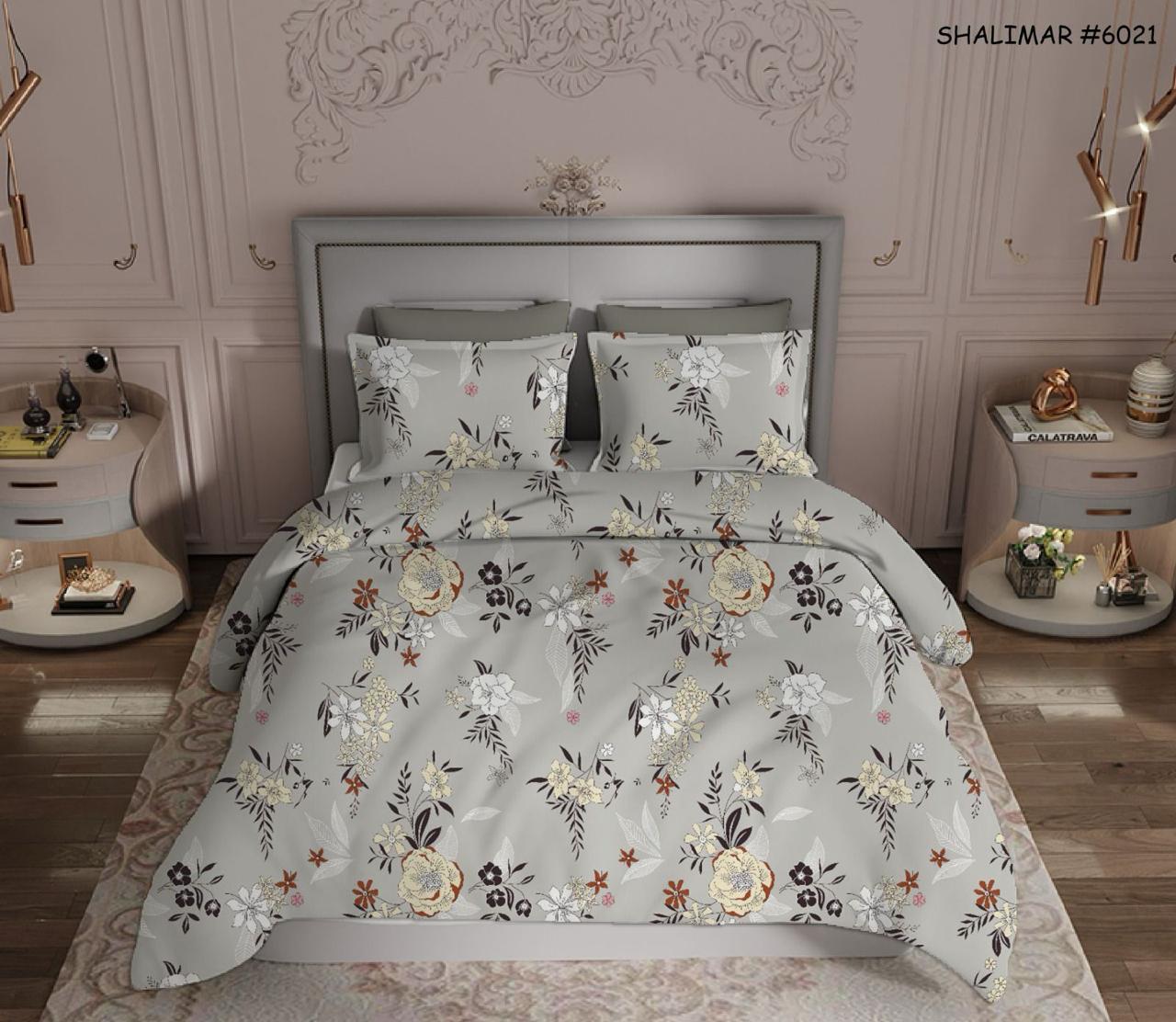 KNOTTING HOME Super Soft Microfiber 120 GSM Bedsheet with Pillow Cover | Printed Bed Sheet Set for Double Bed | Super Soft, Durable Chadar for Bedroom