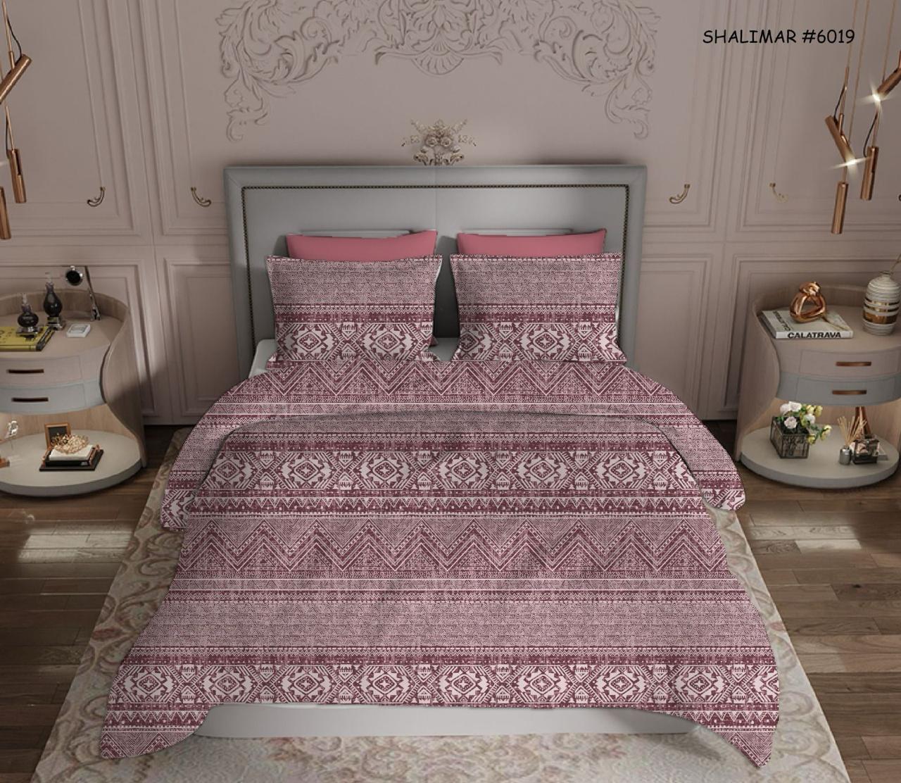 KNOTTING HOME Super Soft Microfiber 120 GSM Bedsheet with Pillow Cover | Printed Bed Sheet Set for Double Bed | Super Soft, Durable Chadar for Bedroom