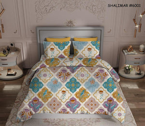 KNOTTING HOME Super Soft Microfiber 120 GSM Bedsheet with Pillow Cover | Printed Bed Sheet Set for Double Bed | Super Soft, Durable Chadar for Bedroom