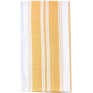 Cotton Kitchen Towels Set of 4 pcs - Absorbent Dish Towels Set |Tea Towels | Geometric Print Yellow Kitchen Dish Towels - Multi Purpose Kitchen Linen,Drying Dish Hand Towels 20x28 inch