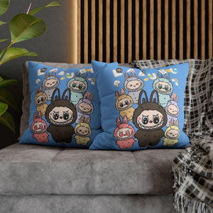LABUBU Throw Pillow – Plush Cartoon Cushion, Playful Home Decor